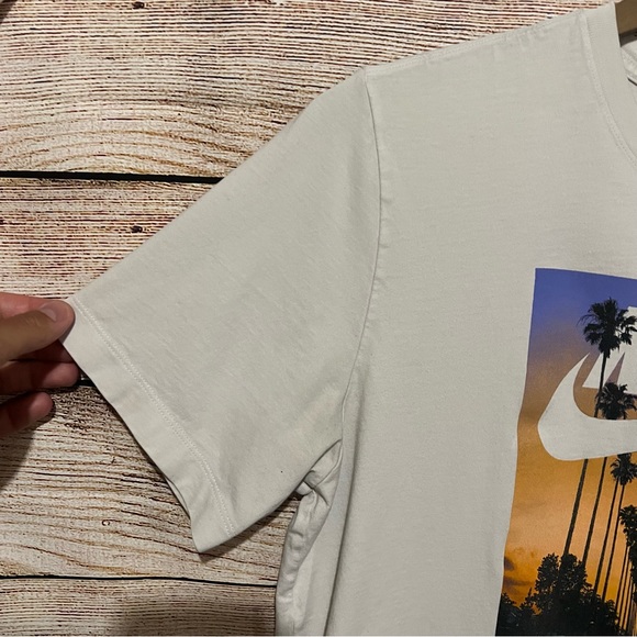 Nike Air Palm Tree Sunset Tee Mens L - Picture 4 of 10